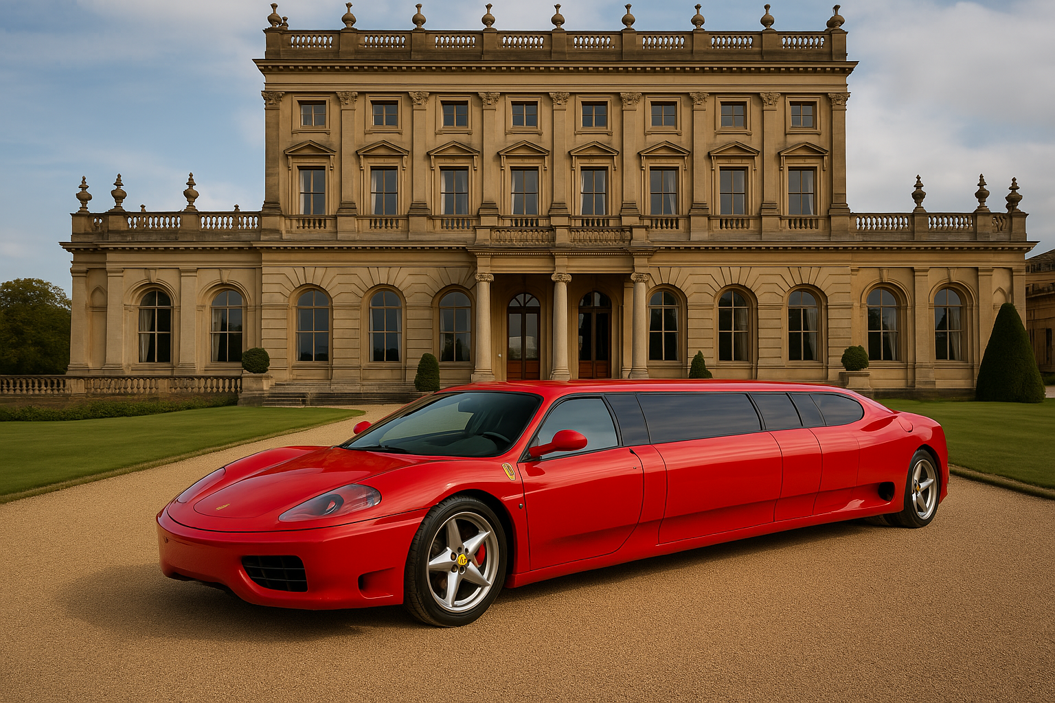 Ferrari Limo at Cliveden House