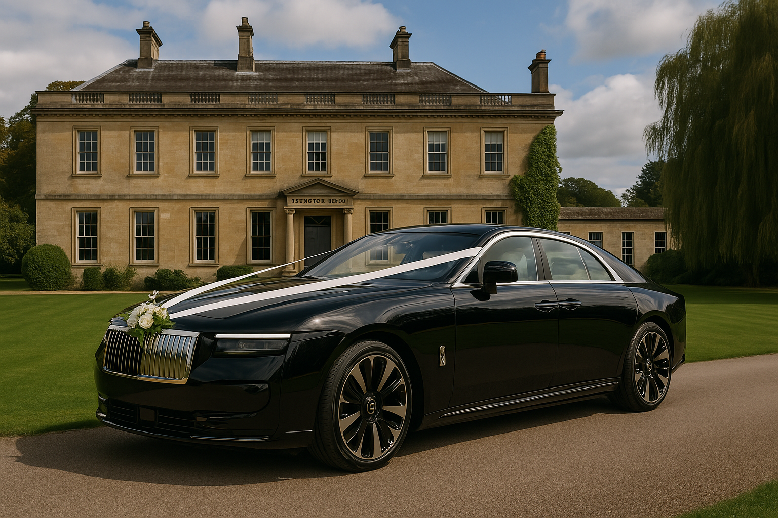 Rolls-Royce Spectre at Amberley Castle